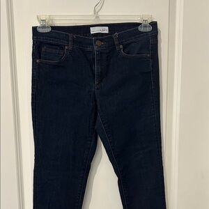 LOFT Women's Dark Blue Skinny Jeans